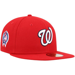 Washington Nationals New Era 9/11 Memorial Side Patch 59FIFTY Fitted Hat - MLB Hats