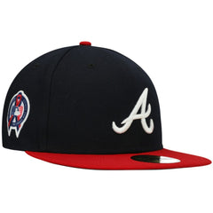 Atlanta Braves New Era 9/11 Memorial Side Patch 59FIFTY Fitted Hat - MLB Hats