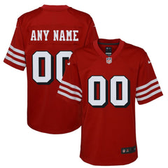 San Francisco 49ers Youth Alternate Custom Game Jersey | NFL US