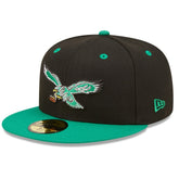 Philadelphia Eagles Flipside 2Tone 59FIFTY Fitted Hat | NFL US