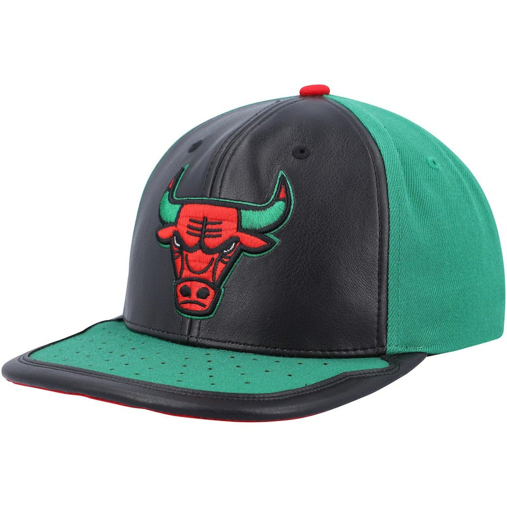 Black/Green Chicago Bulls Day One Snapback Hat | NBA