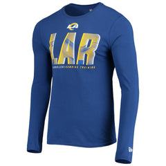 Los Angeles Rams Combine Authentic Static Abbreviation Long Sleeve T-Shirt | NFL New