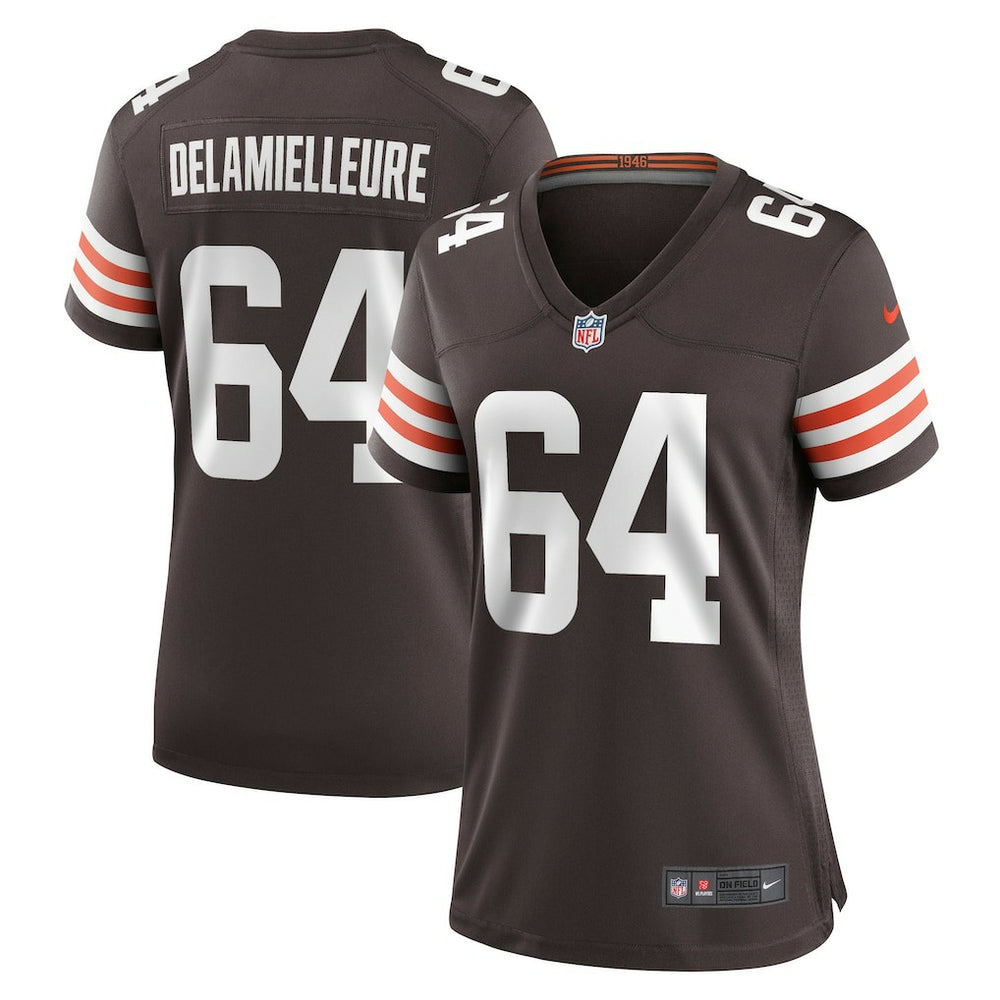 Cleveland Browns Joe DeLamielleure Women's Game Retired Player Jersey | NFL Hot