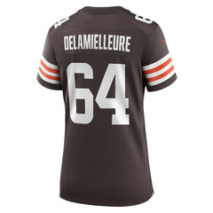 Cleveland Browns Joe DeLamielleure Women's Game Retired Player Jersey | NFL Hot