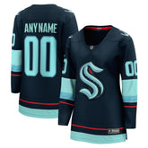 Seattle Kraken Fanatics Women's Home Breakaway Custom Jersey - NHL Jerseys