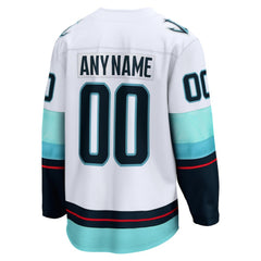 Seattle Kraken Fanatics Away Breakaway Custom Jersey - NHL Jerseys