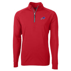 Buffalo Bills Cutter & Buck Adapt Eco Knit Quarter-Zip Pullover Jacket | NFL Outlet