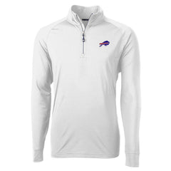 Buffalo Bills Cutter & Buck Adapt Eco Knit Quarter-Zip Pullover Jacket | NFL US