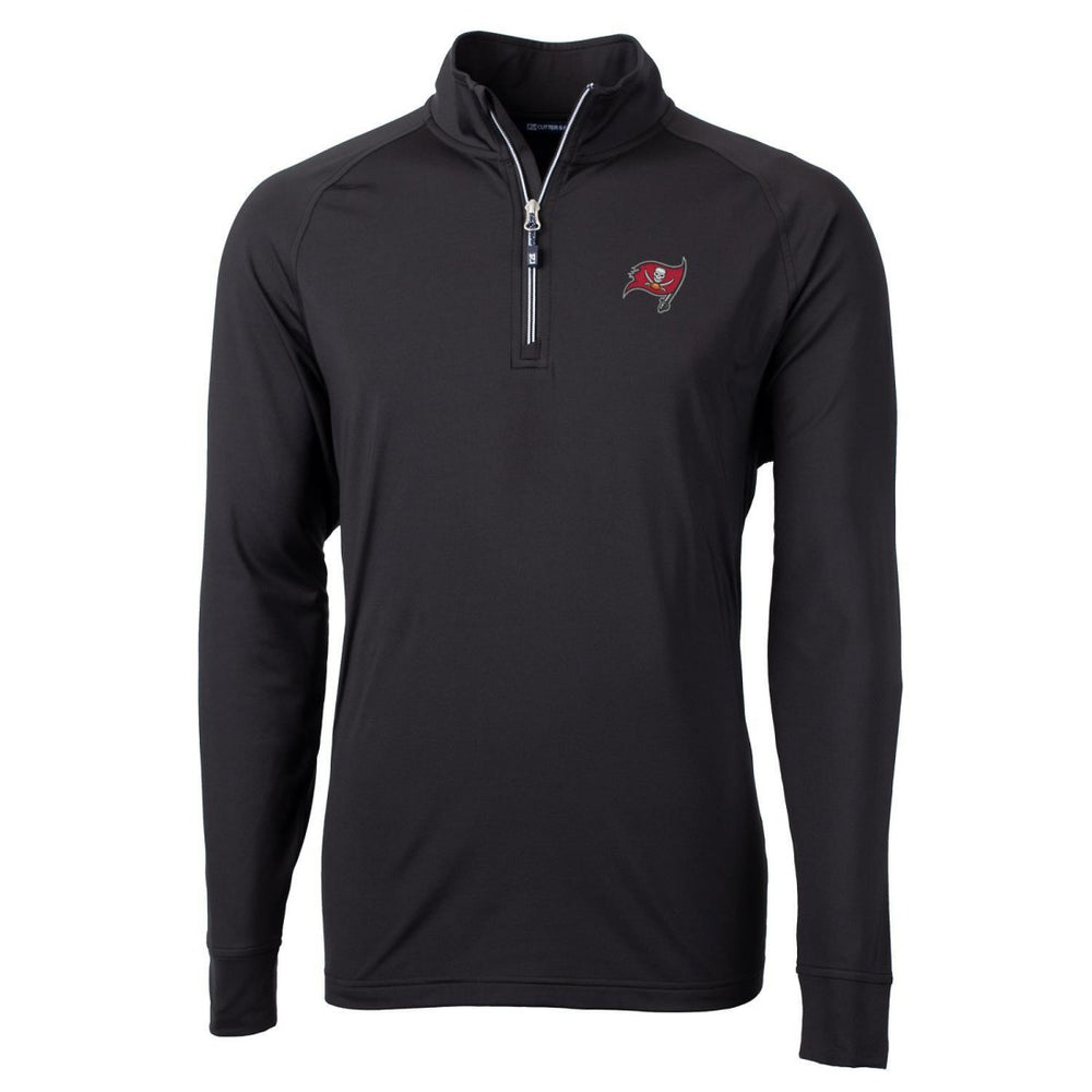 Tampa Bay Buccaneers Cutter & Buck Adapt Eco Knit Quarter-Zip Pullover Jacket | NFL On sale