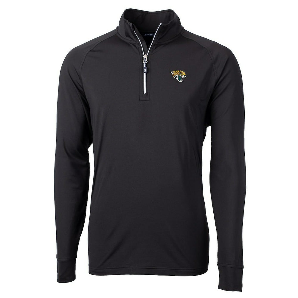 Jacksonville Jaguars Cutter & Buck Adapt Eco Knit Quarter-Zip Pullover Jacket | NFL Online