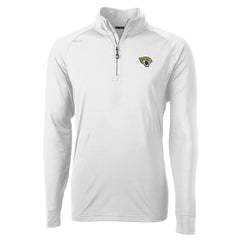 Jacksonville Jaguars Cutter & Buck Adapt Eco Knit Quarter-Zip Pullover Jacket | NFL New