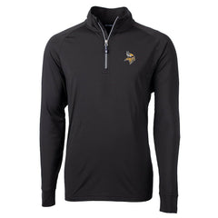 Minnesota Vikings Cutter & Buck Adapt Eco Knit Quarter-Zip Pullover Jacket | NFL Online