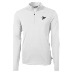 Atlanta Falcons Cutter & Buck Virtue Eco Pique Recycled Quarter-Zip Pullover Jacket | NFL Near me