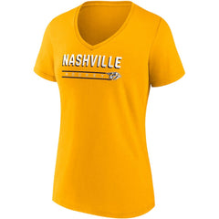 Nashville Predators Fanatics Women's 2-Pack V-Neck T-Shirt Set - NHL T-shirts