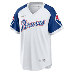 Hank Aaron Atlanta Braves Nike Home Cooperstown Collection Player Jersey - MLB Jerseys