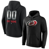 Carolina Hurricanes Personalized Midnight Mascot Logo Pullover Hoodie - NHL Hoodies