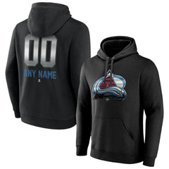 Colorado Avalanche Personalized Midnight Mascot Logo Pullover Hoodie - NHL Hoodies