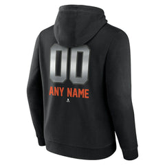Edmonton Oilers Personalized Midnight Mascot Logo Pullover Hoodie - NHL Hoodies