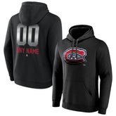 Montreal Canadiens Personalized Midnight Mascot Logo Pullover Hoodie - NHL Hoodies