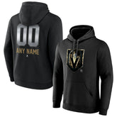 Vegas Golden Knights Personalized Midnight Mascot Logo Pullover Hoodie - NHL Hoodies