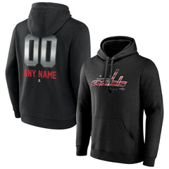 Washington Capitals Personalized Midnight Mascot Logo Pullover Hoodie - NHL Hoodies