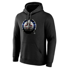 Winnipeg Jets Personalized Midnight Mascot Logo Pullover Hoodie - NHL Hoodies