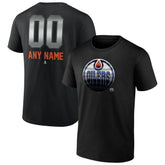 Edmonton Oilers Personalized Midnight Mascot Logo T-Shirt - NHL T-shirts