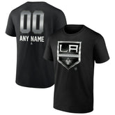 Los Angeles Kings Personalized Midnight Mascot Logo T-Shirt - NHL T-shirts