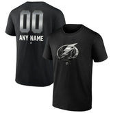 Tampa Bay Lightning Personalized Midnight Mascot Logo T-Shirt - NHL T-shirts