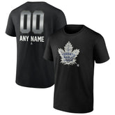 Toronto Maple Leafs Personalized Midnight Mascot Logo T-Shirt - NHL T-shirts