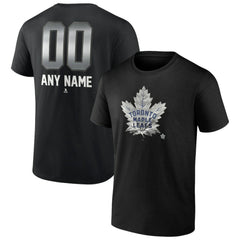 Toronto Maple Leafs Personalized Midnight Mascot Logo T-Shirt - NHL T-shirts