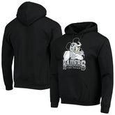Las Vegas Raiders Junk Food Disney Mickey Quarterback Pullover Hoodie | NFL On sale