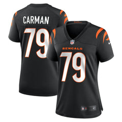 Cincinnati Bengals Jackson Carman Women's Game Jersey | NFL Discount