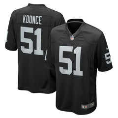 Las Vegas Raiders Malcolm Koonce Game Jersey | NFL Hot