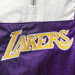 Purple Los Angeles Lakers Women's Half-Zip Windbreaker 2.0 Hoodie | NBA