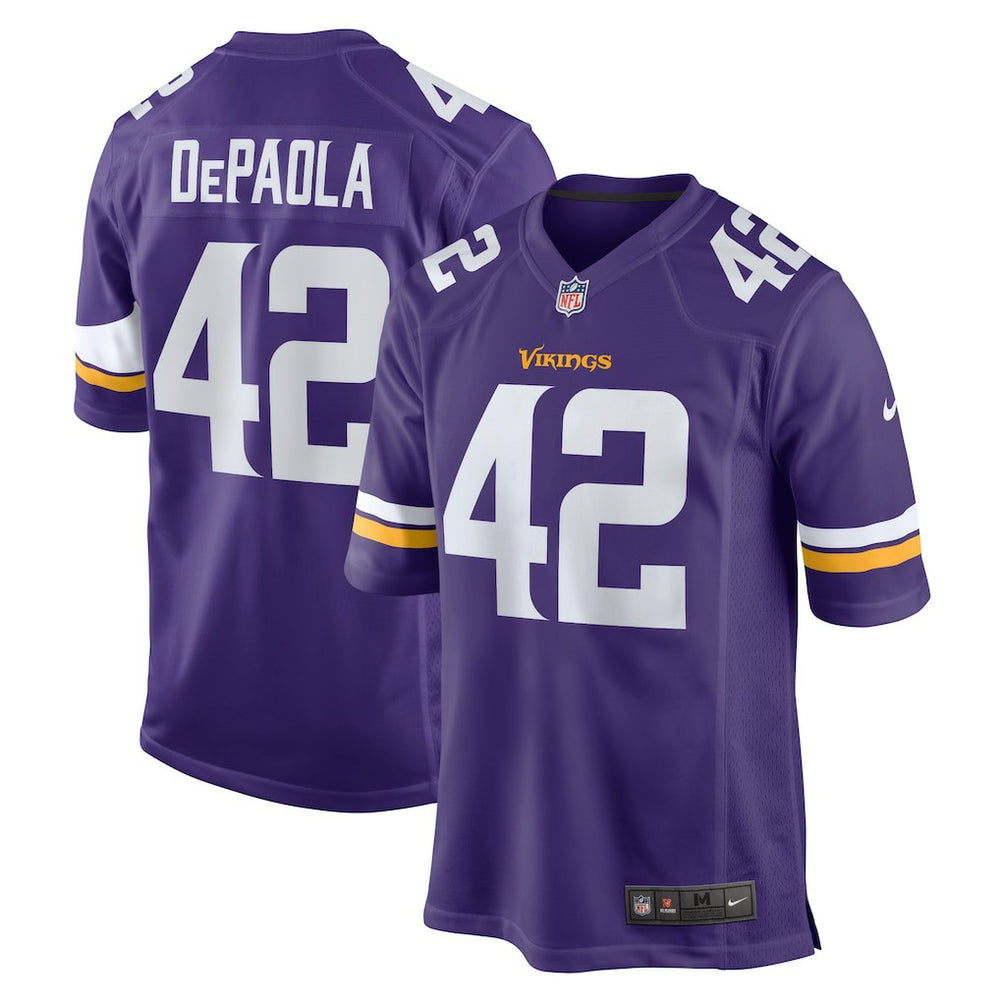 Minnesota Vikings Andrew DePaola Game Jersey | NFL Discount