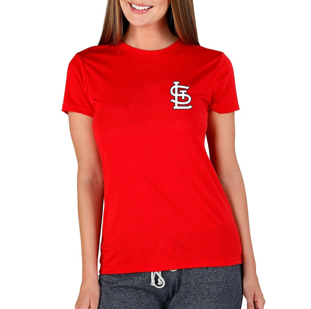 St. Louis Cardinals Concepts Sport Women's Marathon Knit Top - MLB Tops