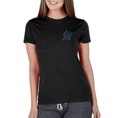Miami Marlins Concepts Sport Women's Marathon Knit Top - MLB Tops