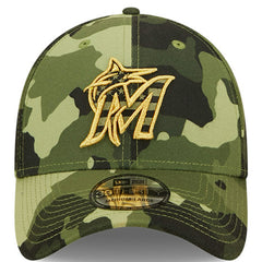 Miami Marlins New Era 2022 Armed Forces Day 39THIRTY Flex Hat - MLB Hats