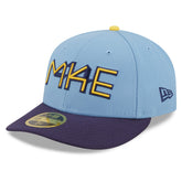 Milwaukee Brewers New Era 2022 City Connect Low Profile 59FIFTY Fitted Hat - MLB Hats