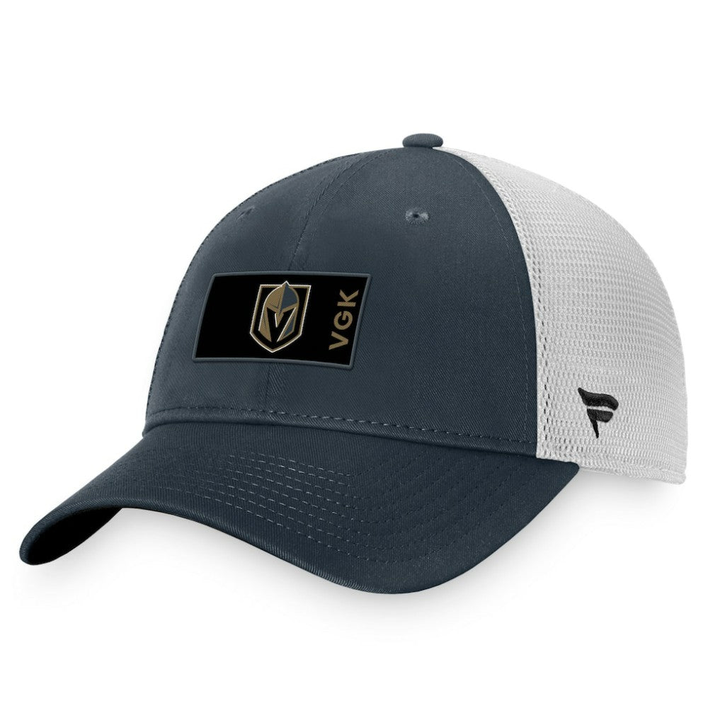 Vegas Golden Knights Fanatics Authentic Pro Rink Trucker Snapback Hat - NHL Hats