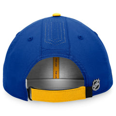 St. Louis Blues Fanatics Authentic Pro Rink Pinnacle Adjustable Hat - NHL Hats