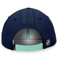 Seattle Kraken Fanatics Authentic Pro Rink Pinnacle Adjustable Hat - NHL Hats