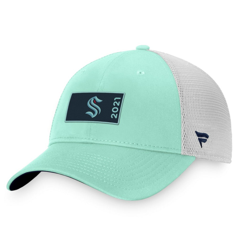 Seattle Kraken Fanatics Authentic Pro Rink Trucker Snapback Hat - NHL Hats
