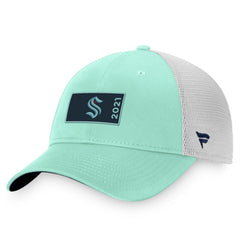 Seattle Kraken Fanatics Authentic Pro Rink Trucker Snapback Hat - NHL Hats