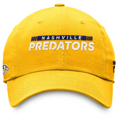 Nashville Predators Fanatics Authentic Pro Rink Adjustable Hat - NHL Hats