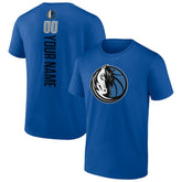 Blue Dallas Mavericks Personalized Playmaker Team T-Shirt sale | NBA