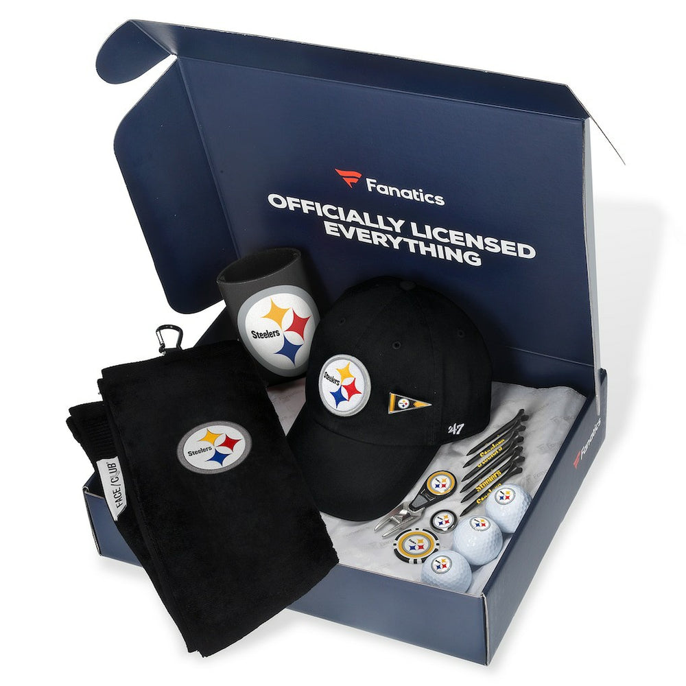 Pittsburgh Steelers Pack Golf-Themed Gift Box | NFL Discount
