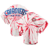 Montreal Canadiens Women's Spiral Tie-Dye Long Sleeve T-Shirt - NHL T-shirts