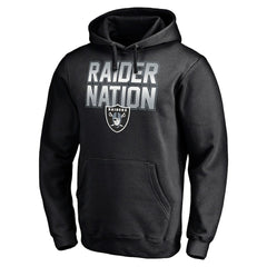 Las Vegas Raiders Hometown Collection Raider Nation Fitted Pullover Hoodie | NFL Hot